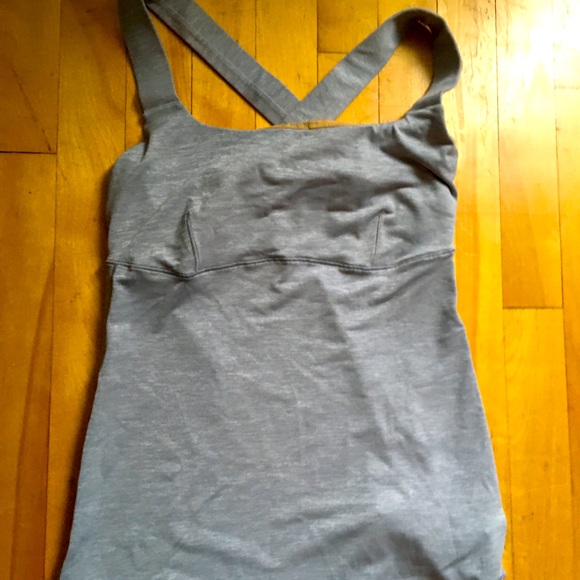 Lululemon grey workout tank - Picture 1 of 1